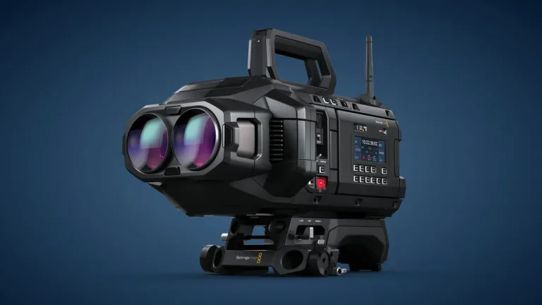 Blackmagic URSA Cine Immersive camera Credit image Blackmagic Design Apple et Blackmagic vont-ils révolutionner la consommation de contenu vidéo?