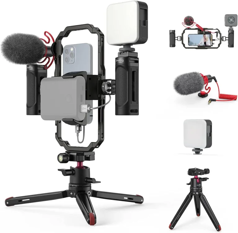 Avis Kit Video SMALLRIG Cage Tout en une avec avec Poignee Smartphone Avis Kit Vidéo SMALLRIG, Cage Tout-en-un avec Poignée Smartphone