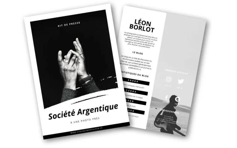 Créer un kit média: 5 solutions professionnelles pour créateurs de contenu influenceurs