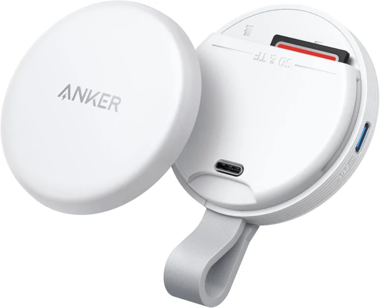 Anker Adaptateur USB C MagGo Carte SD comme stockage externe pour iPhone, quelles limitations ?