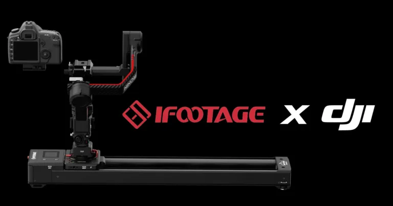 Slider iFootage Shark Nano II Integre les Gimbals DJI Ronin S Slider iFootage Shark Nano II Intègre les Gimbals DJI Ronin S