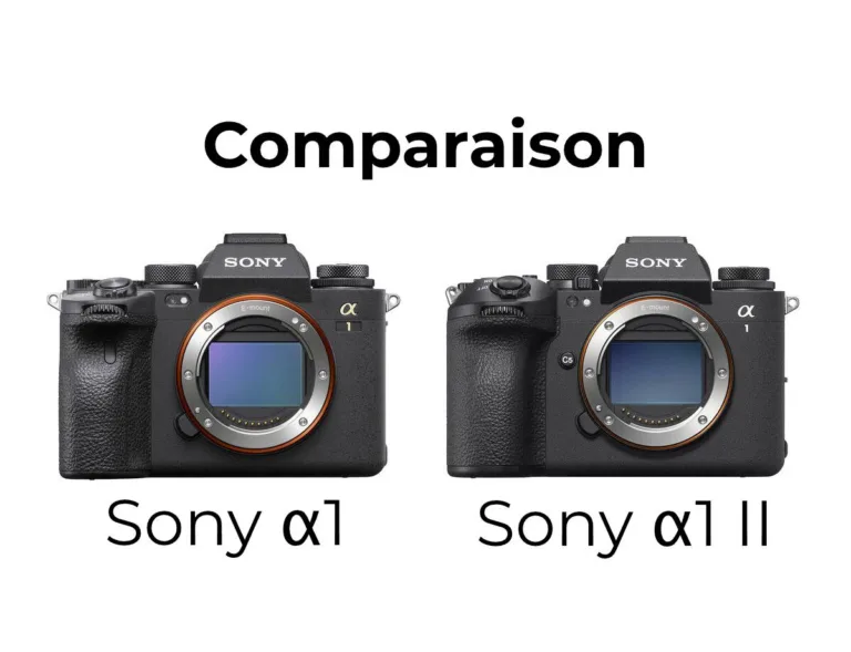 Principales differences entre le Sony a1 et le nouveau Sony a1 II Comparatif du Sony a1 avec le nouveau Sony a1 II